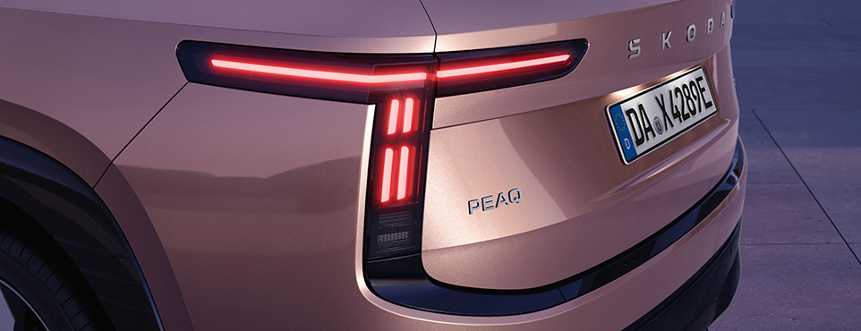 Skoda Peaq Rückleuchte